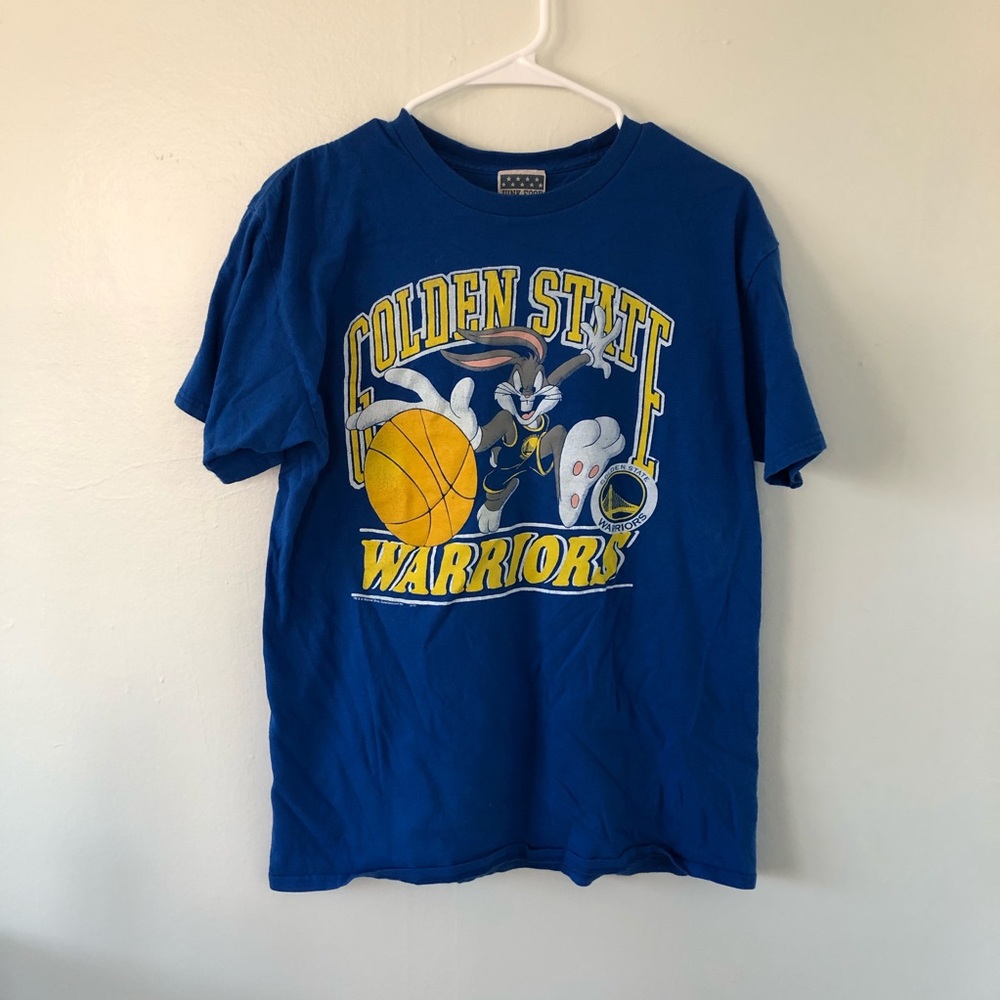 Golden state warriors space jam tee